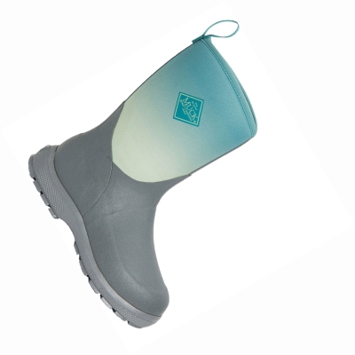 Grey Blue Muck Element Kids' Winter Boots | CA[LNP473]